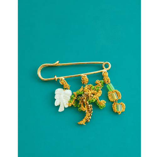 Broche Palmiste
